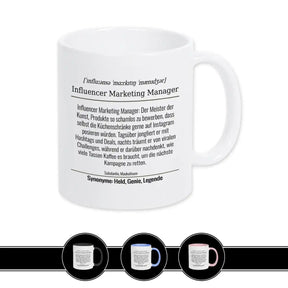 Tasse für Influencer Marketing Manager - Druckerino