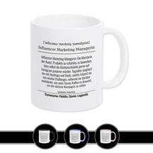 Tasse für Influencer Marketing Managerin - Druckerino