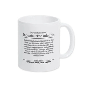 Tasse für Ingenieurkonsulentin - Druckerino