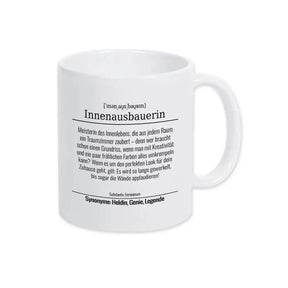 Tasse für Innenausbauerin - Druckerino