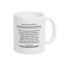 Tasse für Installationskünstlerin - Druckerino