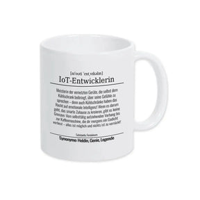 Tasse für IoT-Entwicklerin - Druckerino