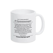 Tasse für IT-Systemmanager - Druckerino