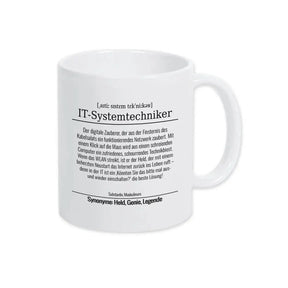 Tasse für IT-Systemtechniker - Druckerino