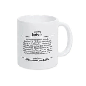 Tasse für Juristin - Druckerino