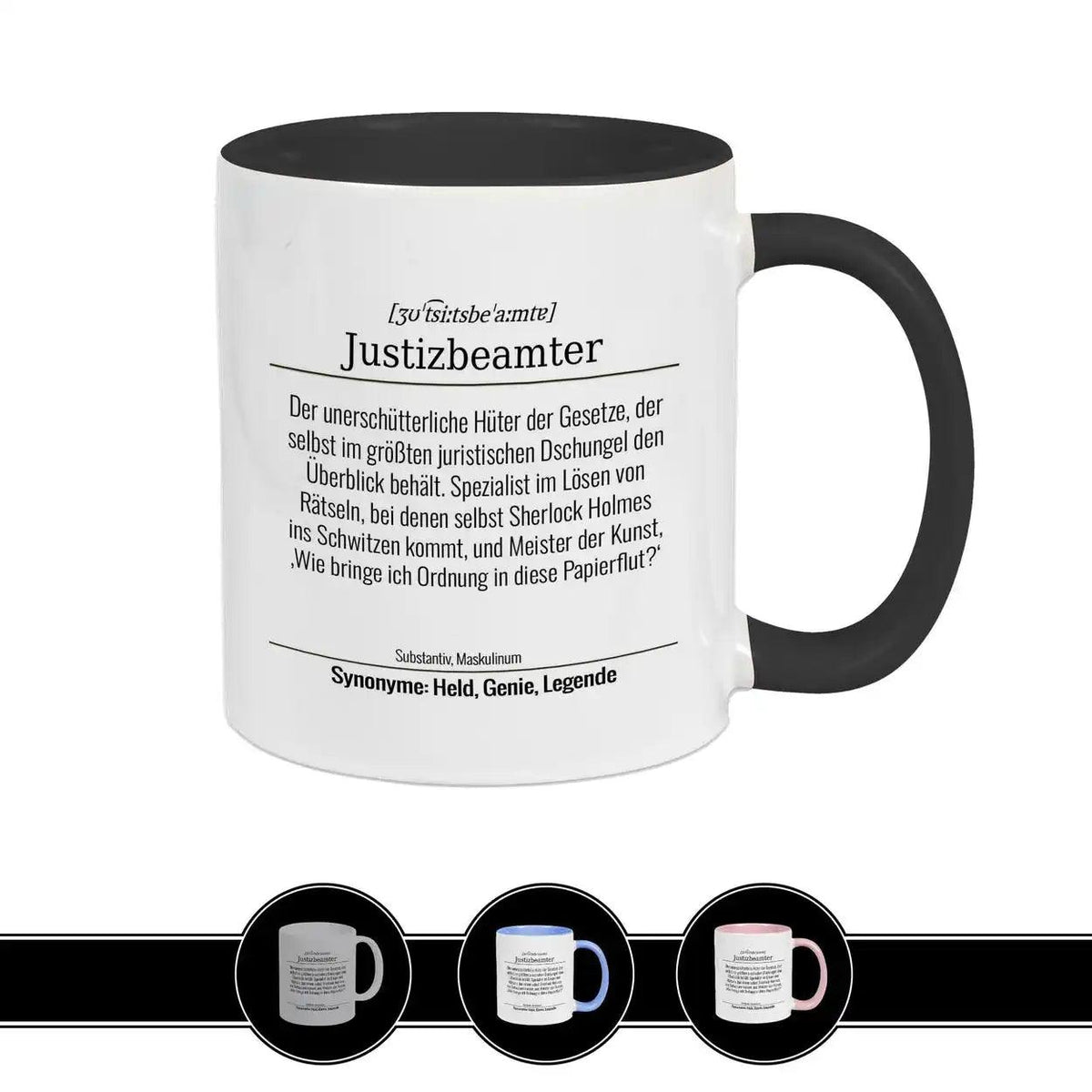 Tasse für Justizbeamter - Druckerino
