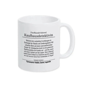 Tasse für Kaufhausdetektivin - Druckerino