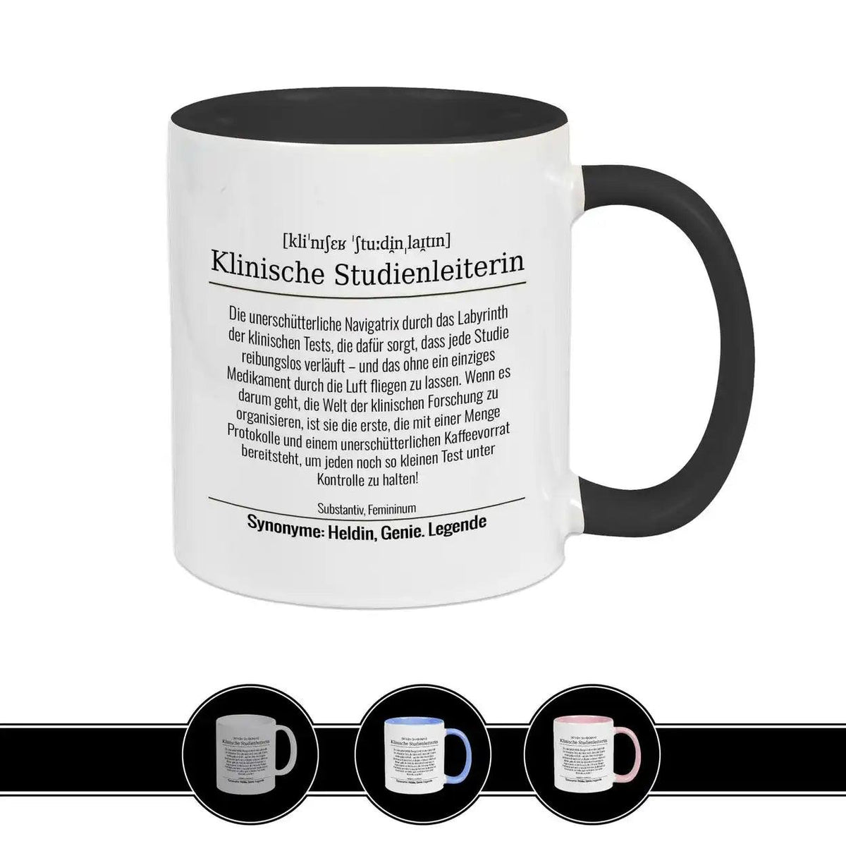 Tasse für Klinische Studienleiterin - Druckerino