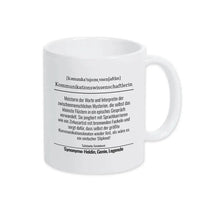 Tasse für Kommunikationswissenschaftlerin - Druckerino
