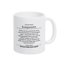 Tasse für Komponistin - Druckerino