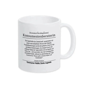 Tasse für Konsumentenberaterin - Druckerino