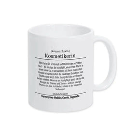Tasse für Kosmetikerin - Druckerino