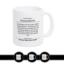 Tasse für Kosmetikerin - Druckerino