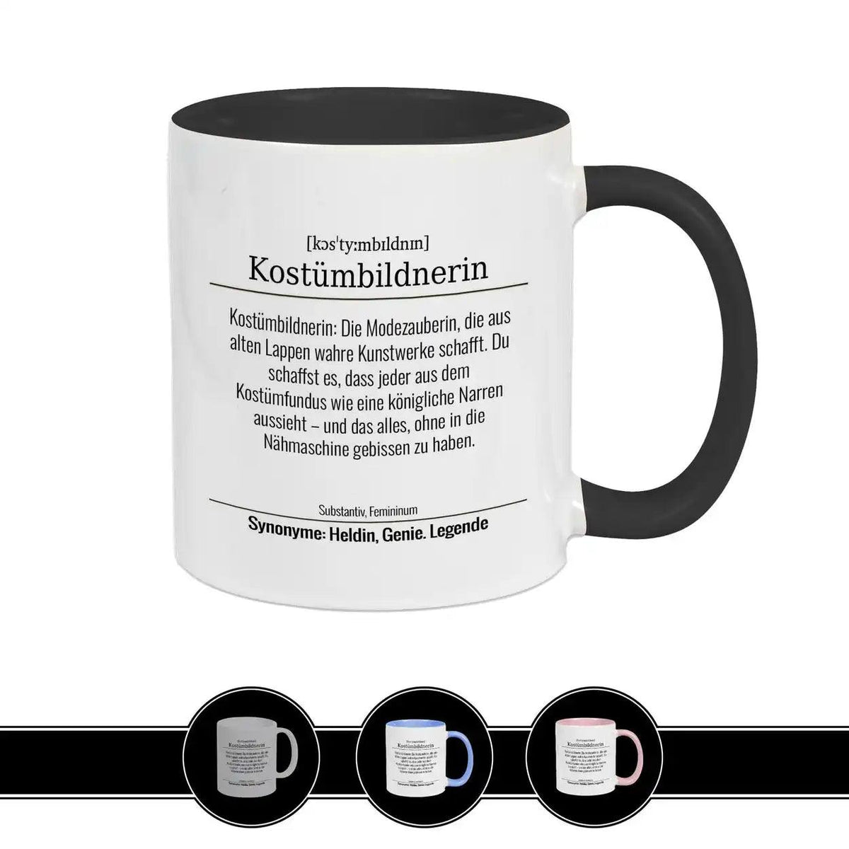 Tasse für Kostümbildnerin - Druckerino