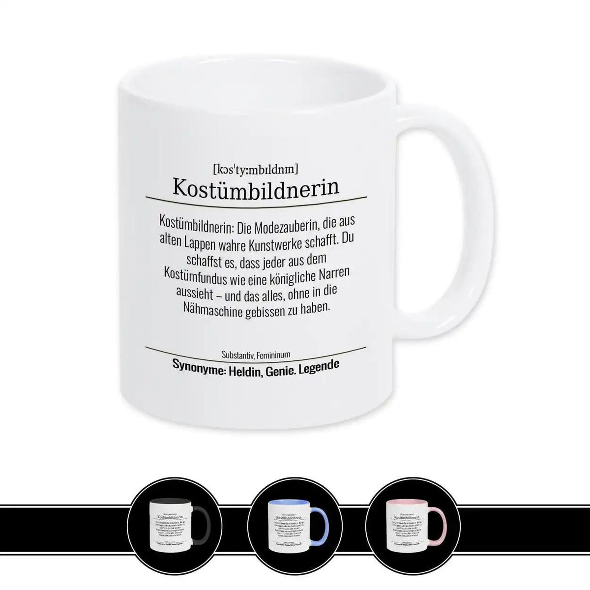 Tasse für Kostümbildnerin - Druckerino