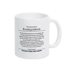 Tasse für Kreditprüferin - Druckerino