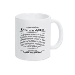 Tasse für Kriminalanalytiker - Druckerino