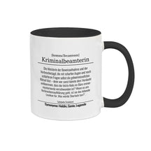 Tasse für Kriminalbeamterin - Druckerino