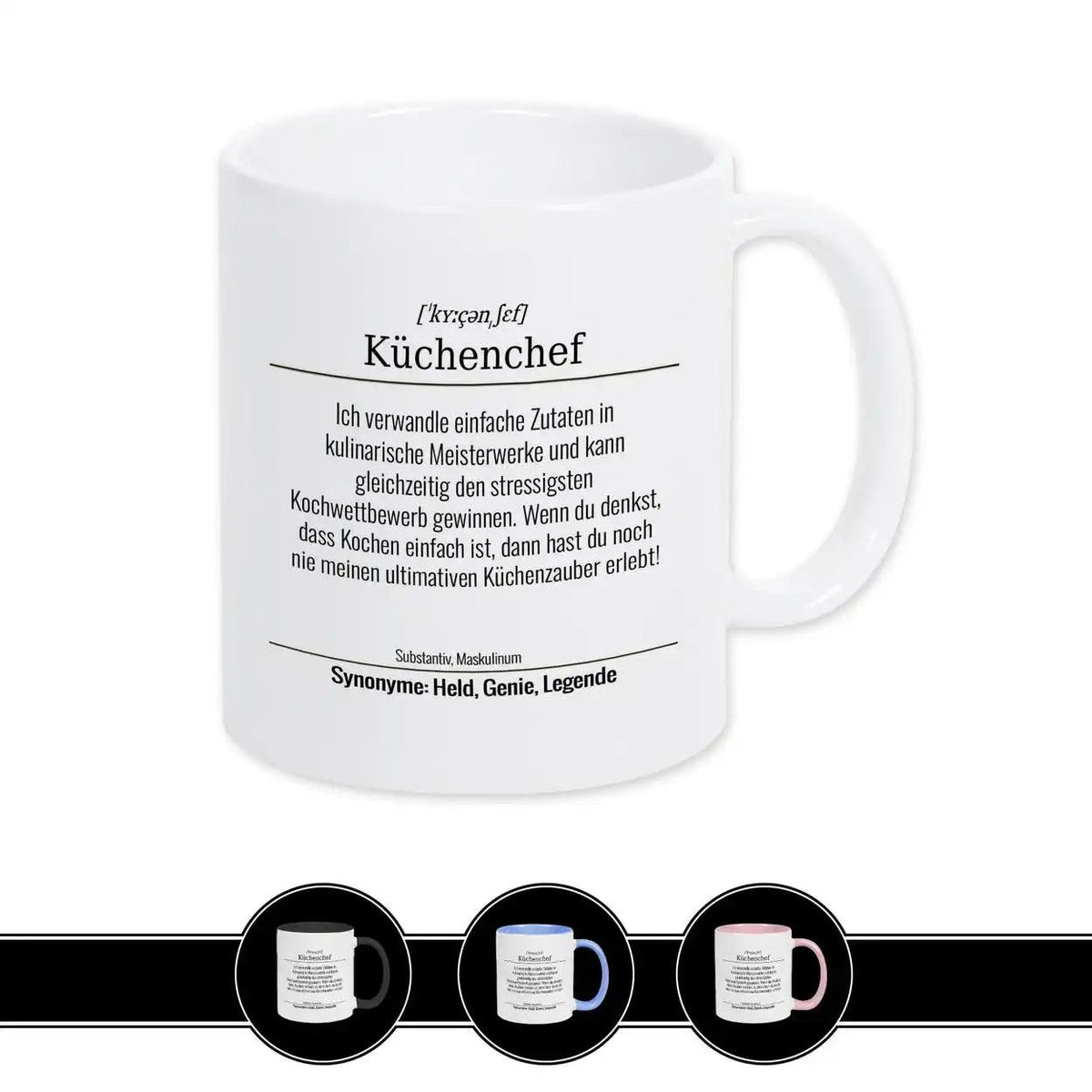 Tasse für Küchenchef - Druckerino