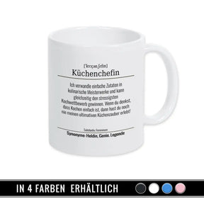 Tasse für Küchenchefin - Druckerino