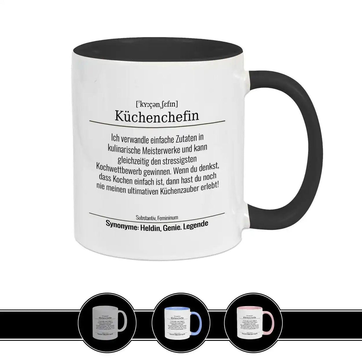 Tasse für Küchenchefin - Druckerino