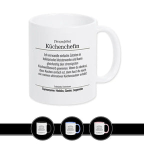 Tasse für Küchenchefin - Druckerino