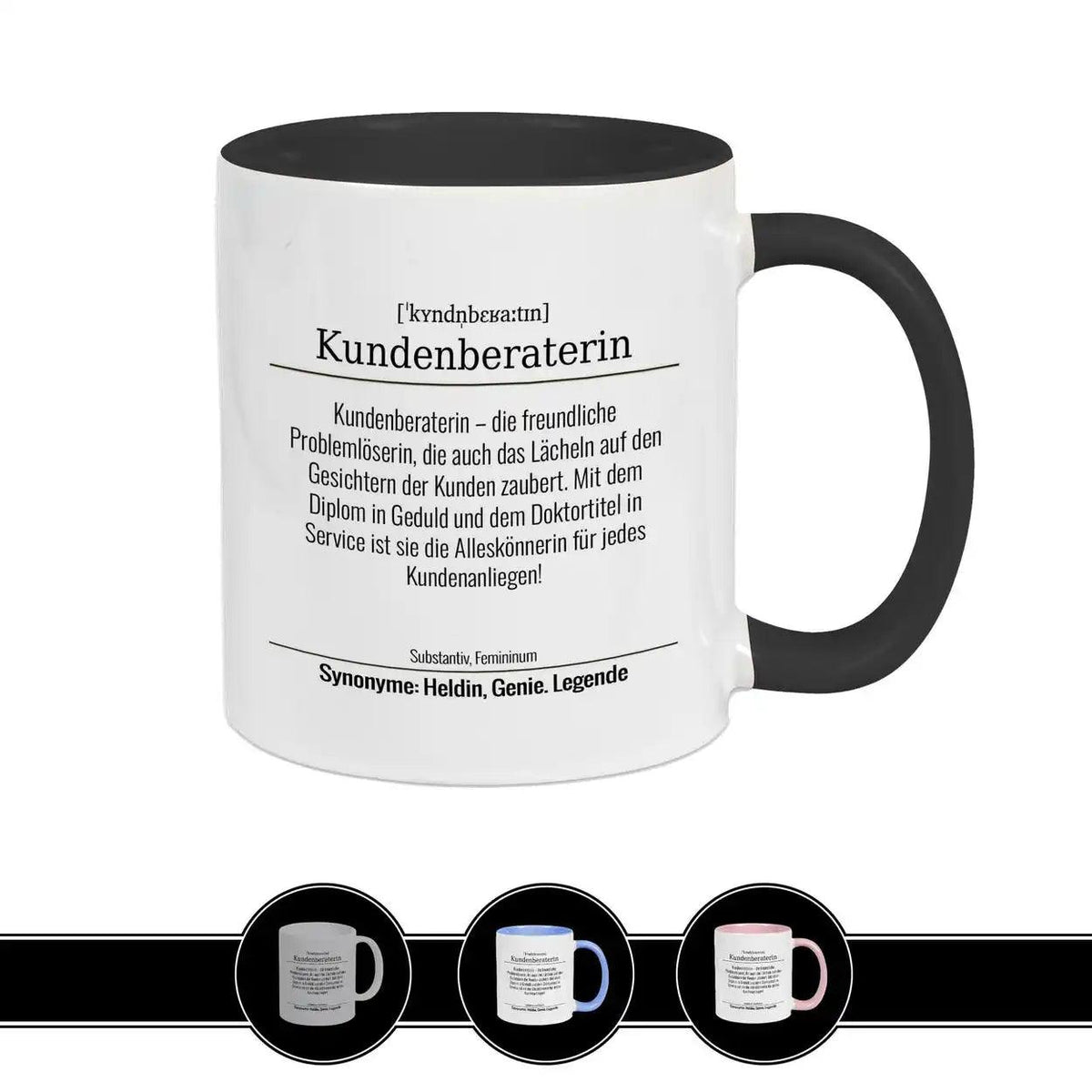 Tasse für Kundenberaterin - Druckerino