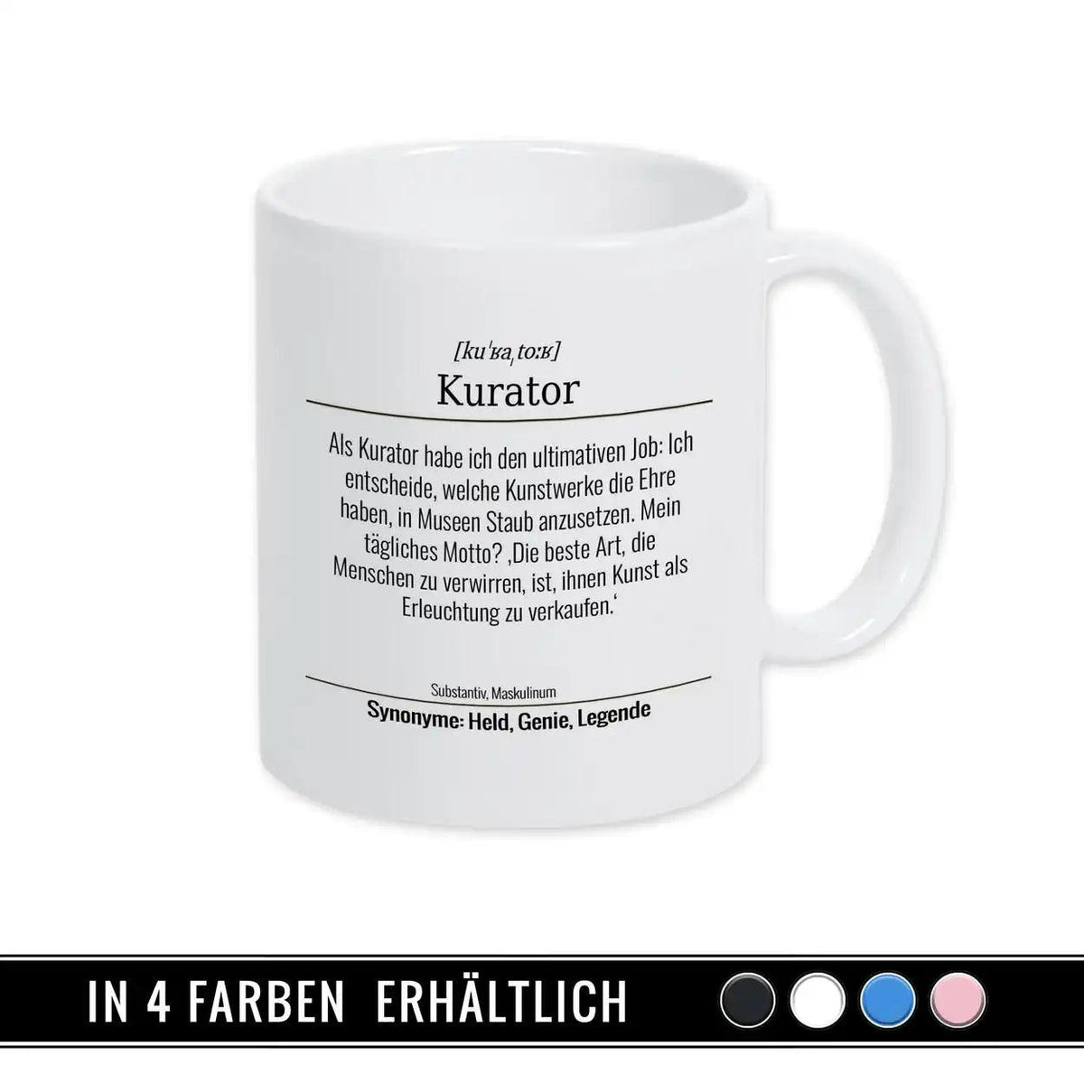 Tasse für Kurator - Druckerino