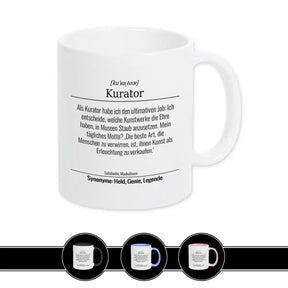 Tasse für Kurator - Druckerino