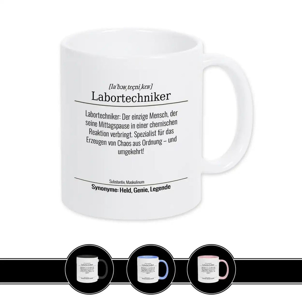 Tasse für Labortechniker - Druckerino