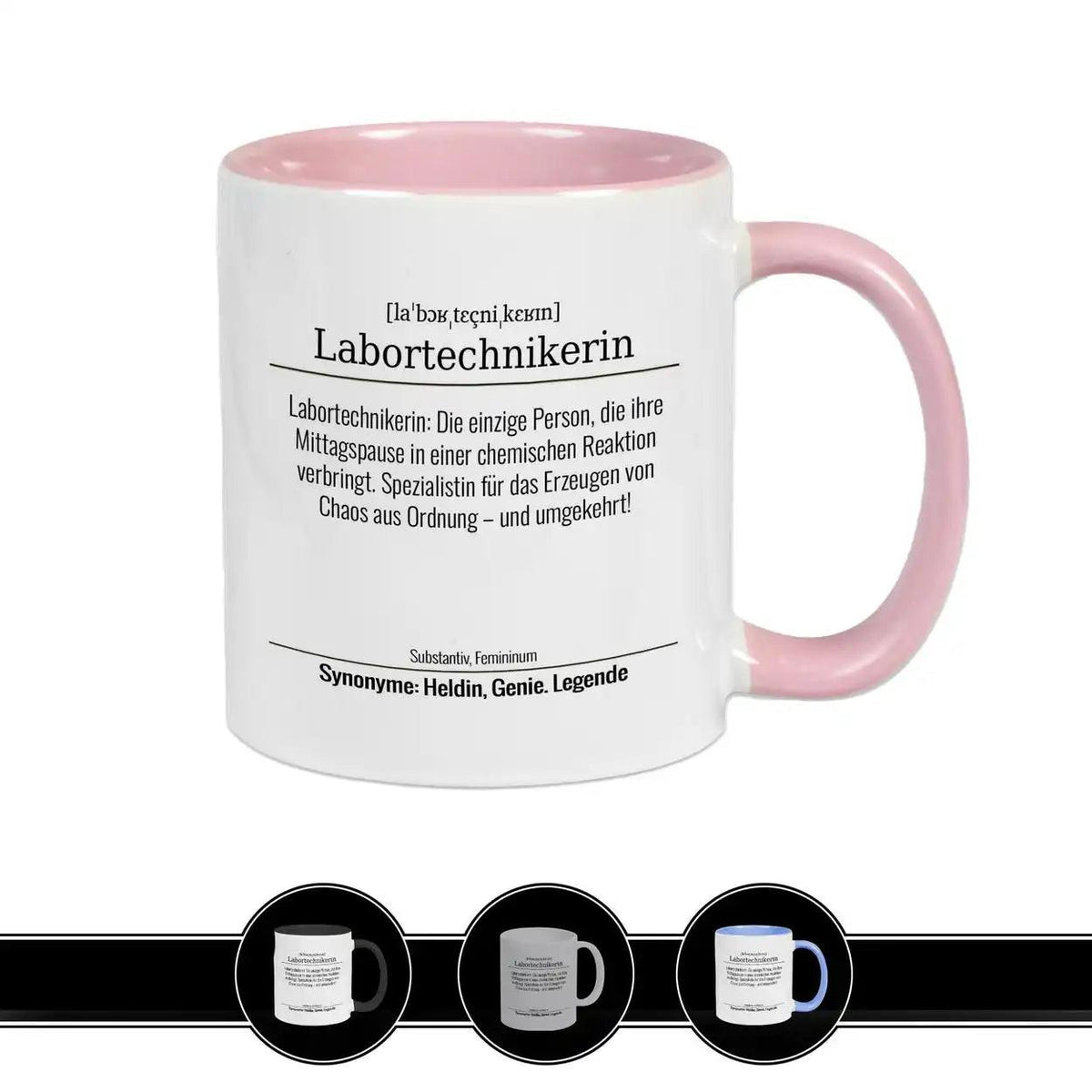 Tasse für Labortechnikerin - Druckerino