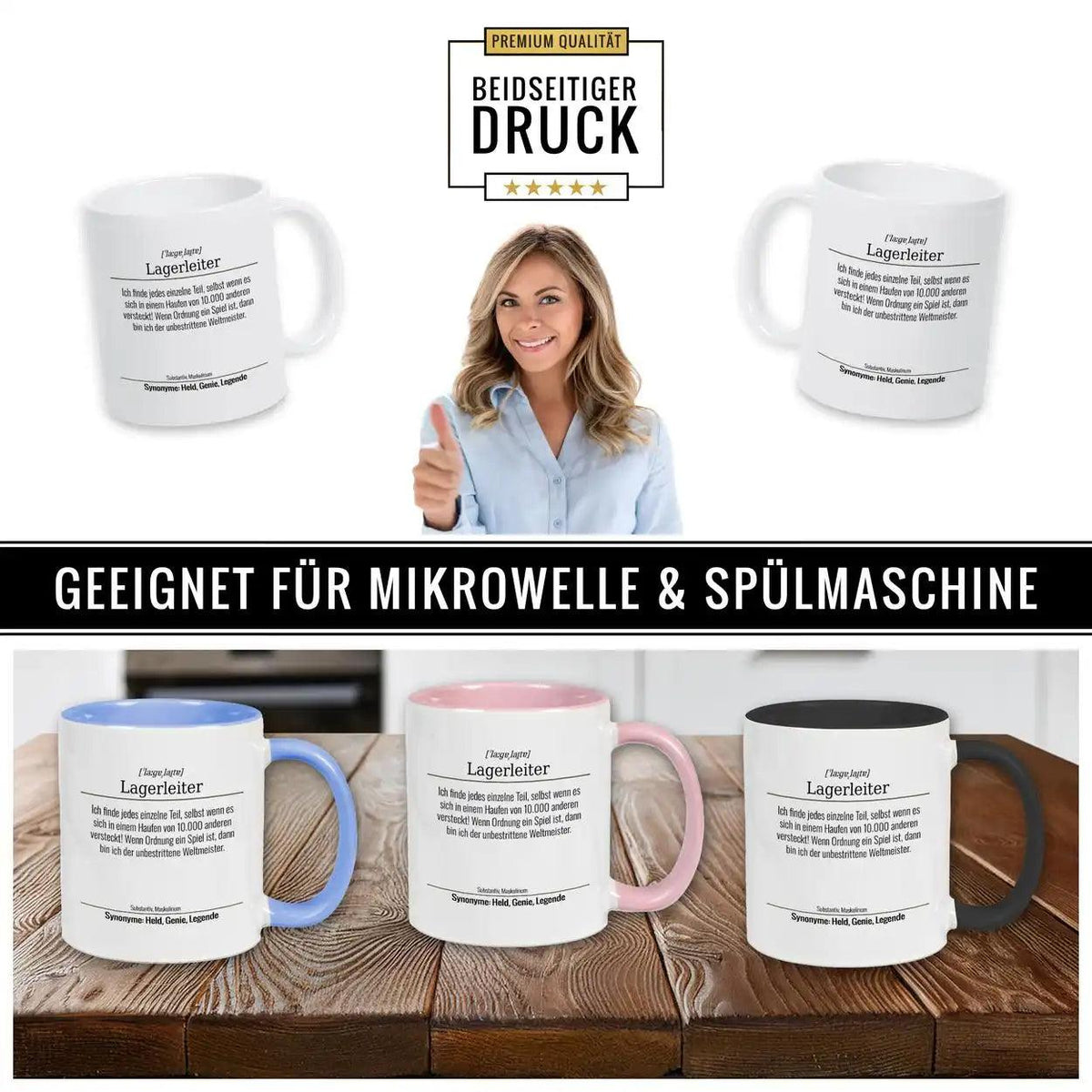 Tasse für Lagerleiter - Druckerino