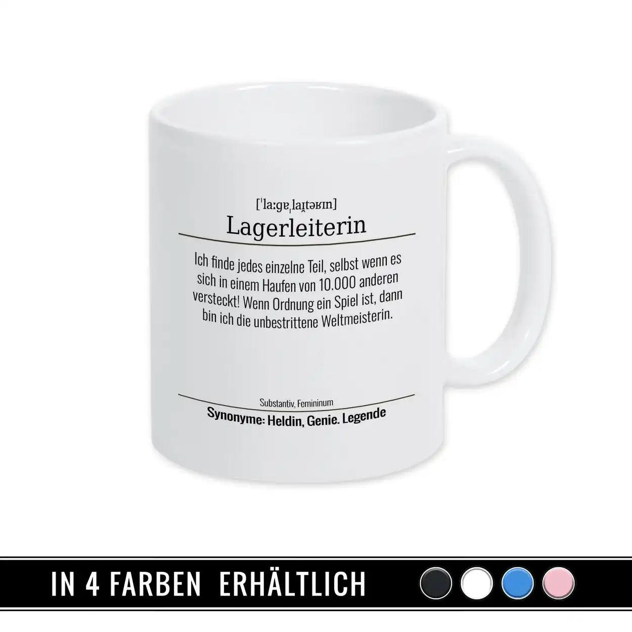 Tasse für Lagerleiterin - Druckerino