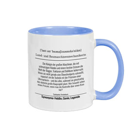 Tasse für Land- und Baumaschinenmechanikerin - Druckerino