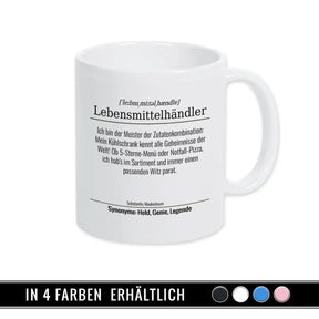 Tasse für Lebensmittelhändler - Druckerino