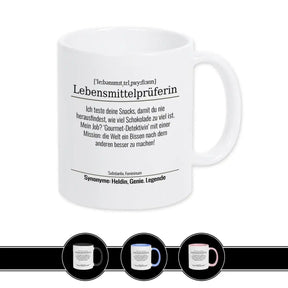 Tasse für Lebensmittelprüferin - Druckerino