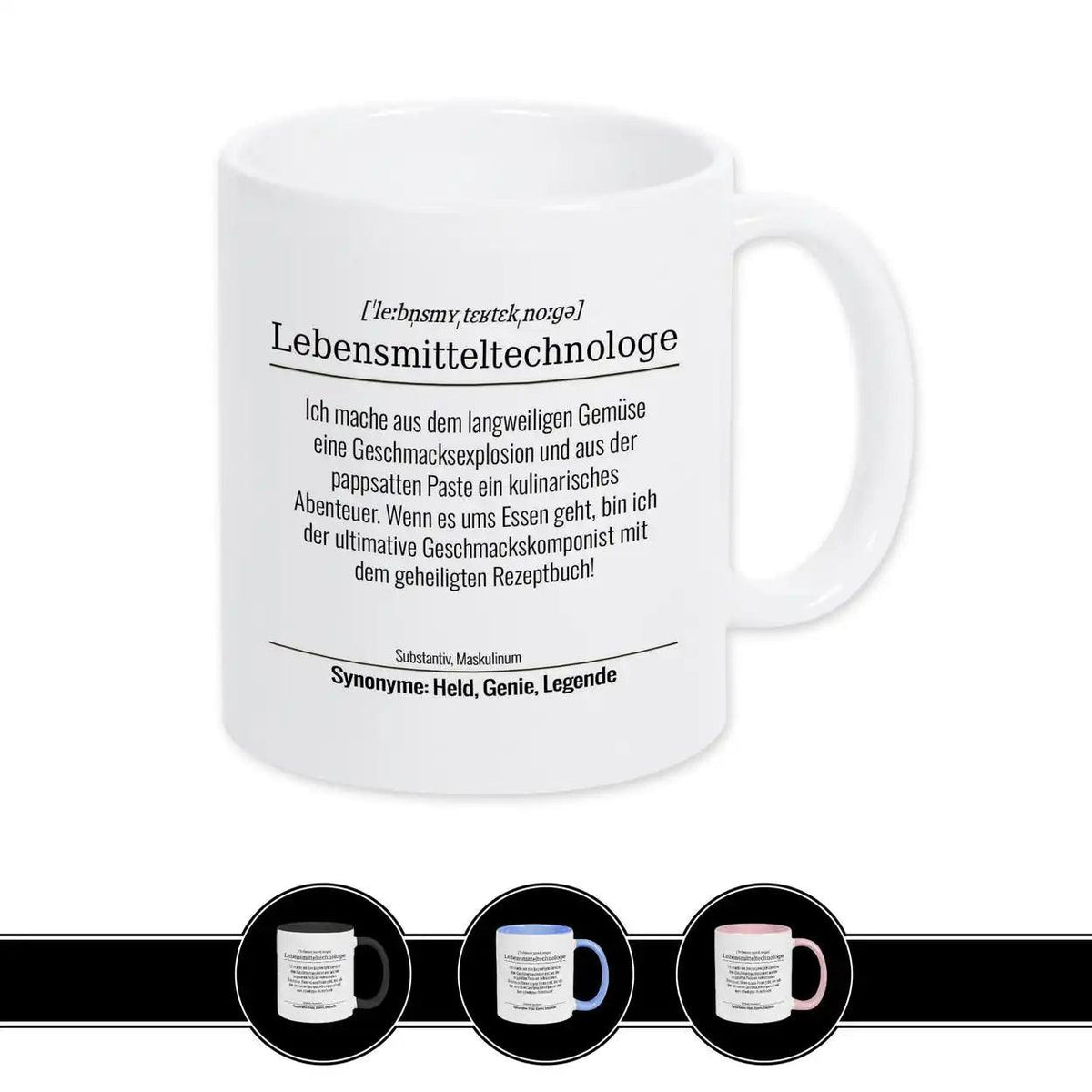 Tasse für Lebensmitteltechnologe - Druckerino