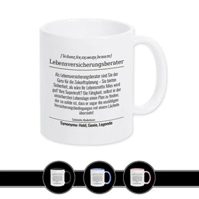 Tasse für Lebensversicherungsberater - Druckerino