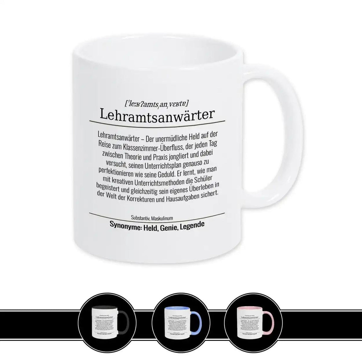 Tasse für Lehramtsanwärter - Druckerino