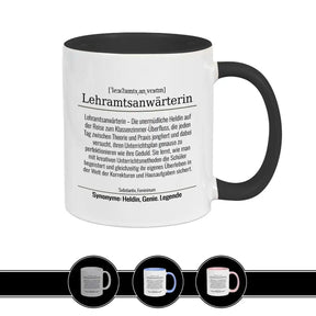 Tasse für Lehramtsanwärterin - Druckerino