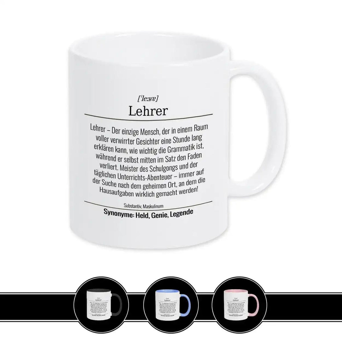 Tasse für Lehrer - Druckerino