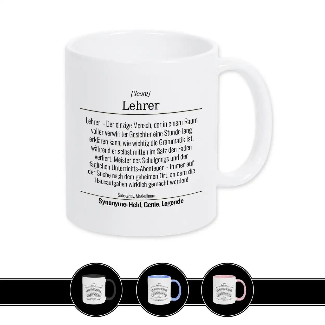 Tasse für Lehrer - Druckerino