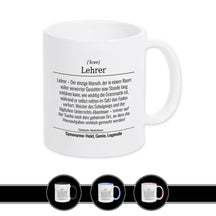 Tasse für Lehrer - Druckerino