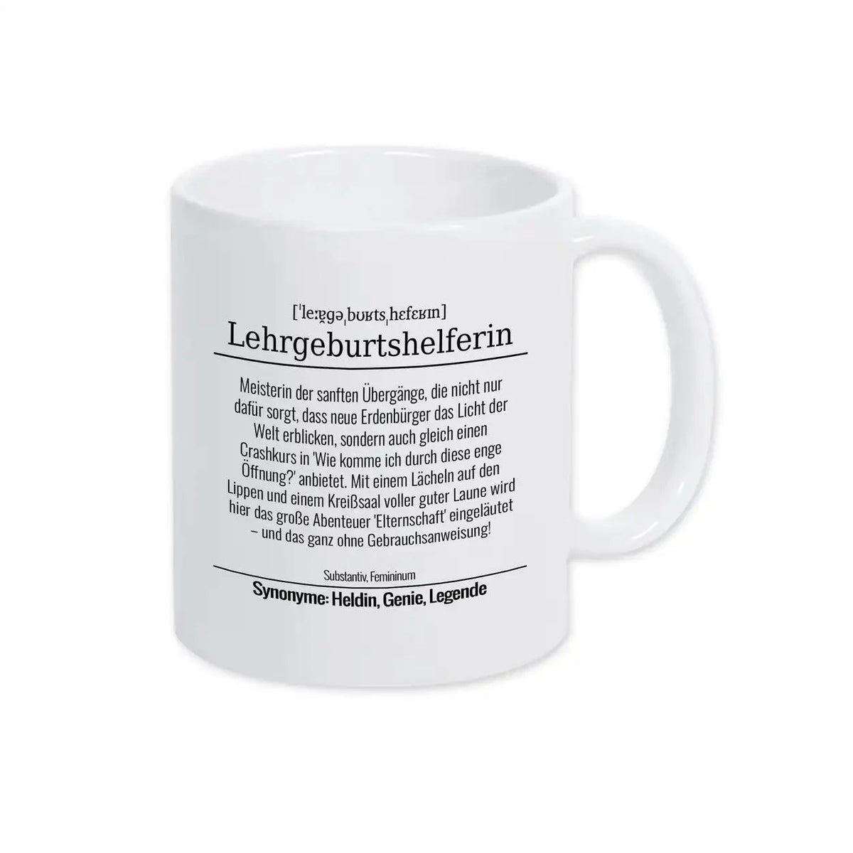 Tasse für Lehrgeburtshelferin - Druckerino