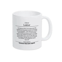 Tasse für Lektor - Druckerino