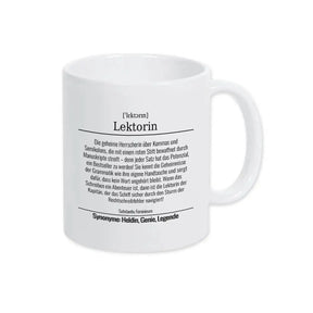 Tasse für Lektorin - Druckerino