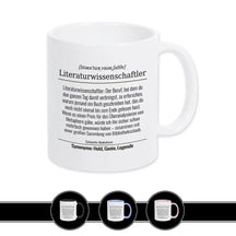 Tasse für Literaturwissenschaftler - Druckerino