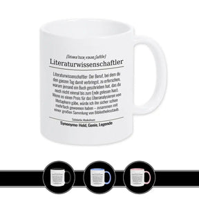 Tasse für Literaturwissenschaftler - Druckerino