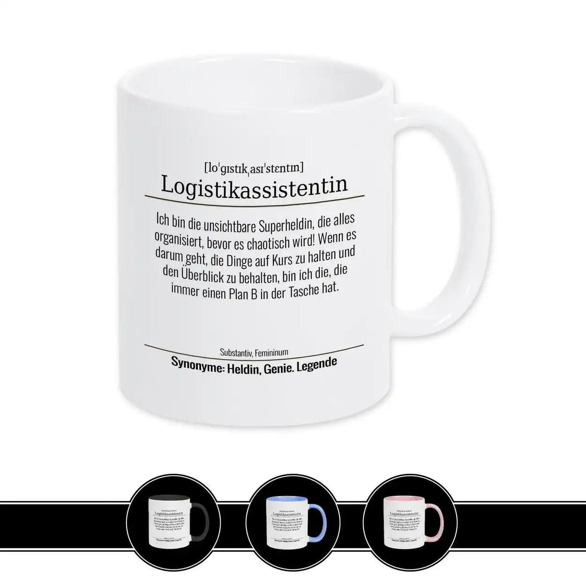 Tasse für Logistikassistentin - Druckerino