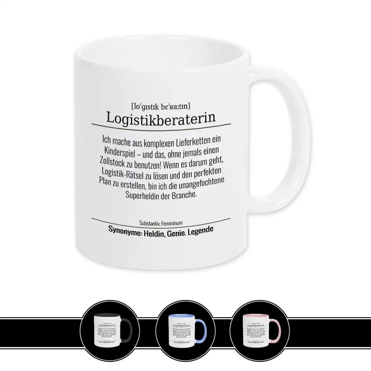 Tasse für Logistikberaterin - Druckerino